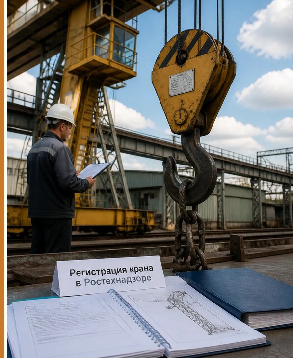 Регистрация крана в Ростехнадзоре в Амурске от 15498 р. | Авеста ОТиПБ